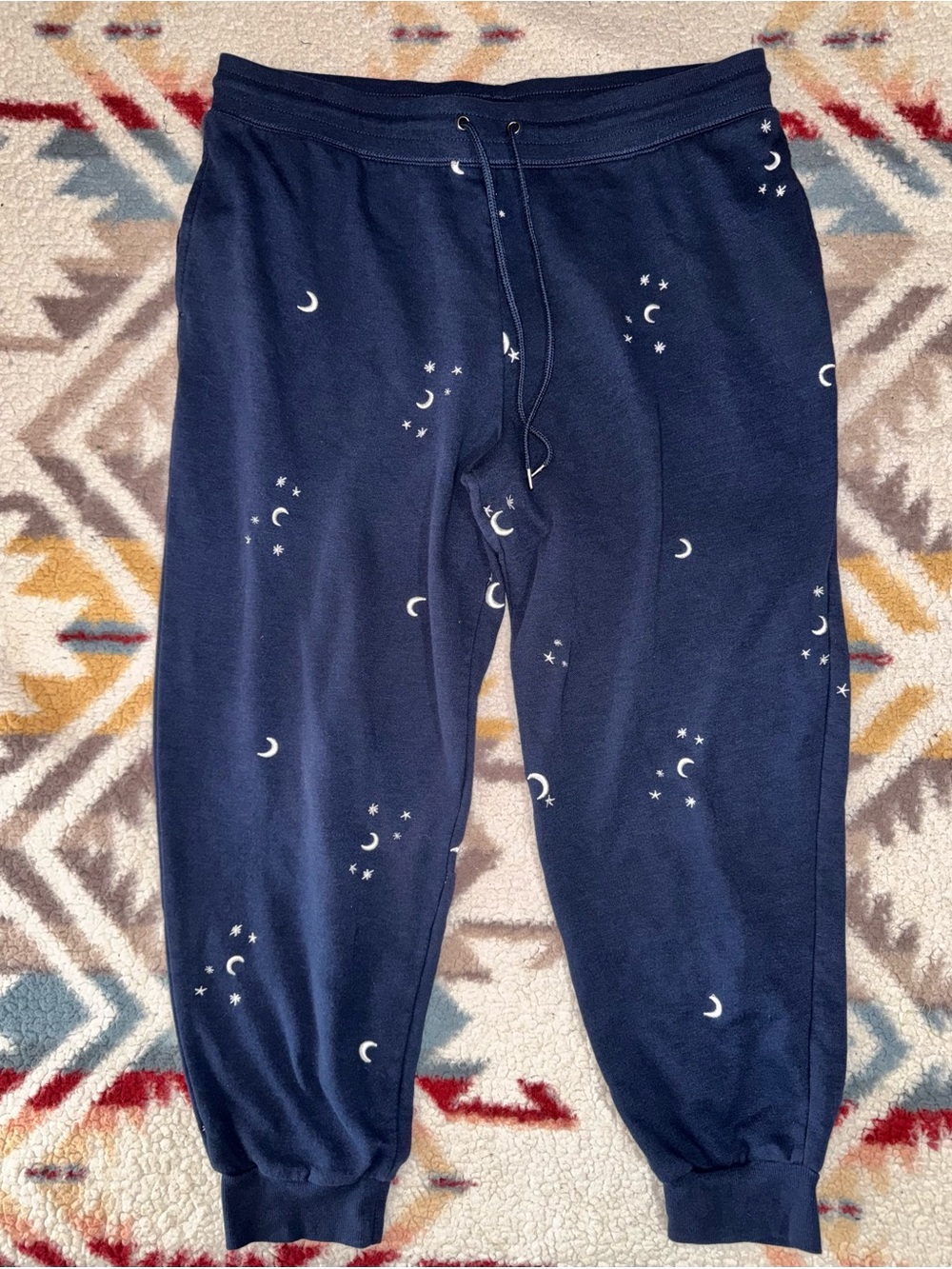 Honeydew Intimates Navy Moon & Star Print Joggers Women’s XL